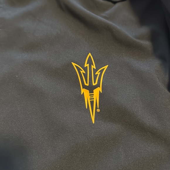 Adidas Arizona State GameMode Windbreaker Jacket Black 1/2 Zip XL NWT - Picture 6 of 13